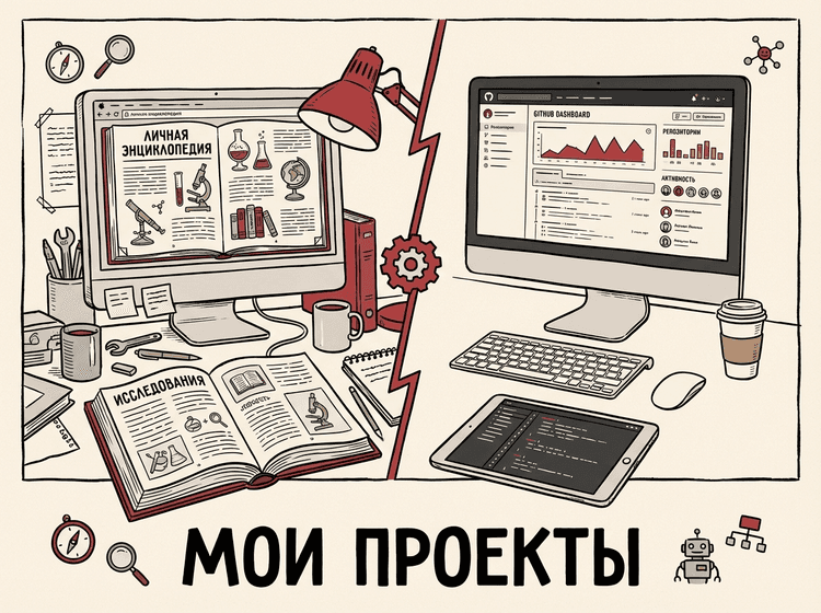 Genomepedia и GitHub как две части моей цифровой работы