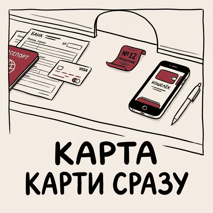 Быстрое оформление карты и банковых документов в Тбилиси